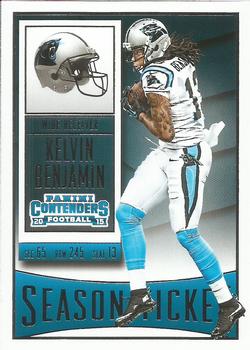 Kelvin Benjamin Carolina Panthers 2015 Panini Contenders NFL #43